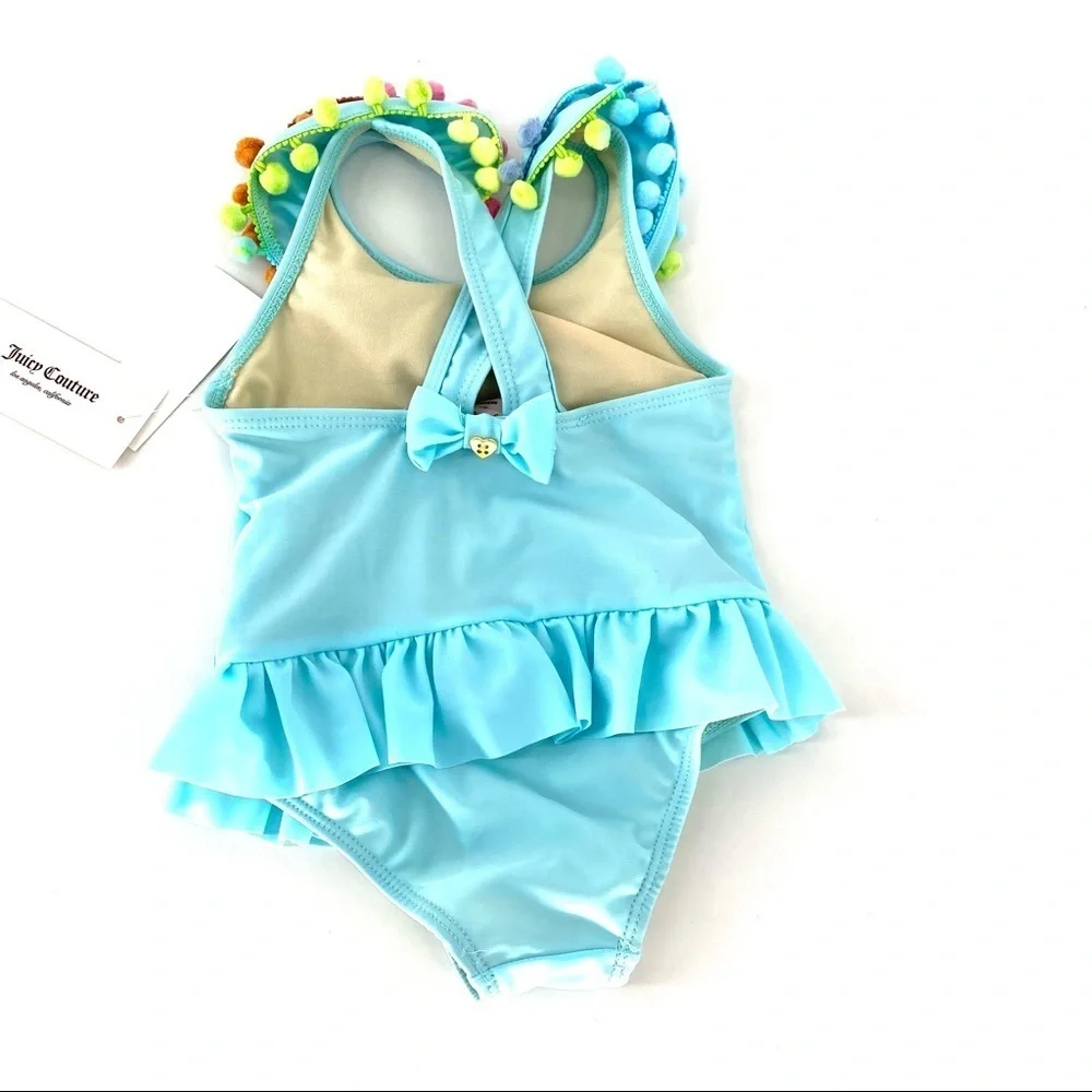 Juicy Couture Girls' One Piece Swimsuit